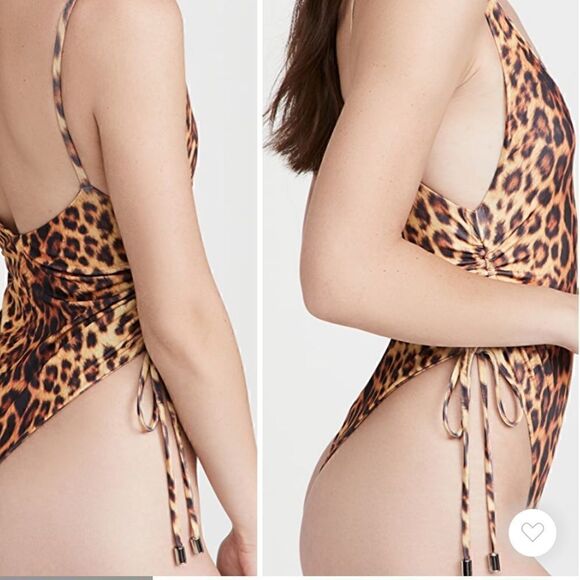 NEW Jours de Sable Sally leopard print one piece swimsuit - Picture 3 of 12